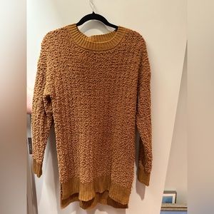 Burnt orange sweater dress Large